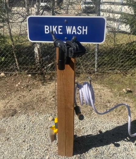 Bike Wash Repair Station